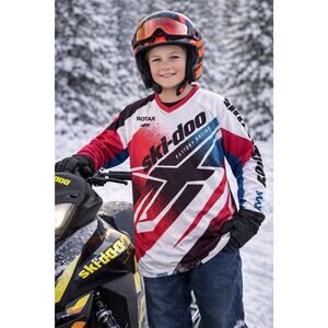 Ski-Doo Youth Racing Jersey 10-12 BRP NWT Snowmobile Winter Riding Gear